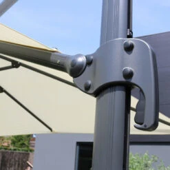 Parasol Déporté 3x3m Et 4 Dalles à Remplir Aluminium Blanc 10 Parasol Déporté 3x3m Et 4 Dalles à Remplir Aluminium Blanc -Le Coin Detente Boutique 0db91ffc7a23353a