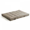 Coussin De Sol Ou D'assise Matelassé Polyester Taupe 120 X 80 X 12cm -Le Coin Detente Boutique 0e5a6c49ff987622