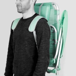 Fauteuil Clic Clac Des Plages Polyester Vert -Le Coin Detente Boutique 10cb5f678a6aa3d7