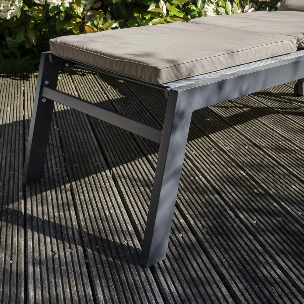 Coussin Bain De Soleil 186 X 53 X 5 Cm Taupe 8 Coussin Bain De Soleil 186 X 53 X 5 Cm Taupe – Image 6