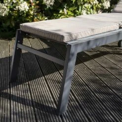 Coussin Bain De Soleil Polyester écru 186x53x5 Cm -Le Coin Detente Boutique 1d8d712e55bfa802