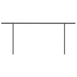 VIDAXL Auvent Manuel Rétractable Avec Led 5x3,5 M Orange Et Marron -Le Coin Detente Boutique 4aa0606483ec294d