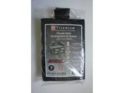 Housse De Protection Pour Table Rectangulaire + Chaises 240 X 170 X 85 Cm - Noir 8 Housse De Protection Pour Table Rectangulaire + Chaises 240 X 170 X 85 Cm - Noir -Le Coin Detente Boutique 62703794c80fe3.87237424