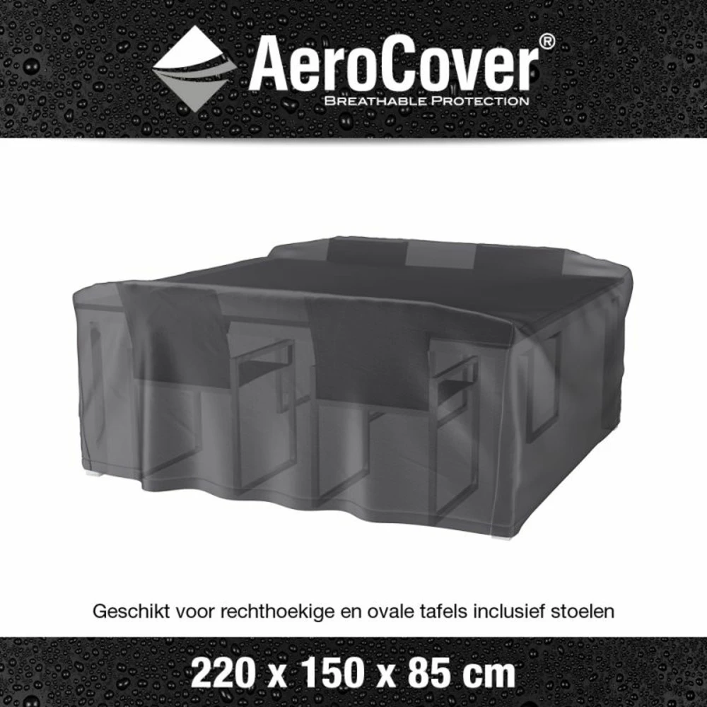 Aerocover Housse De Protection Pour Salon Et Table L220 Cm 5 Aerocover Housse De Protection Pour Salon Et Table L220 Cm – Image 3