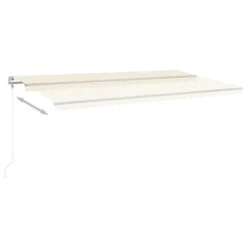 VIDAXL Auvent Manuel Rétractable Avec Led 600x350 Cm Crème 14 VIDAXL Auvent Manuel Rétractable Avec Led 600x350 Cm Crème -Le Coin Detente Boutique 6426ddb3c04e31.54794028