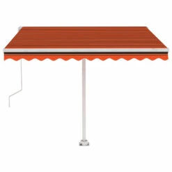 VIDAXL Auvent Automatique Capteur De Vent/led 300x250 Cm Orange/marron 14 VIDAXL Auvent Automatique Capteur De Vent/led 300x250 Cm Orange/marron -Le Coin Detente Boutique 6426ddbb6afaf2.72135959