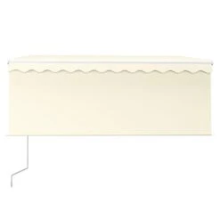 VIDAXL Auvent Rétractable Automatique Avec Store 3,5x2,5 M Crème -Le Coin Detente Boutique 6426dddd4b3f88.63378285