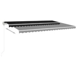 VIDAXL Auvent Automatique Et Capteur De Vent/led 500x300 Cm Anthracite 12 VIDAXL Auvent Automatique Et Capteur De Vent/led 500x300 Cm Anthracite -Le Coin Detente Boutique 645352ac407372.70245373