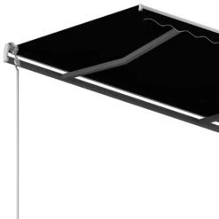 VIDAXL Auvent Rétractable Automatique Avec Poteaux 4x3 M Anthracite -Le Coin Detente Boutique 645352b0ca2fc1.15651912