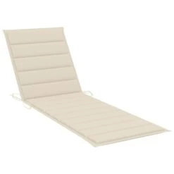 VIDAXL Chaise Longue De Jardin Avec Table Et Coussin Pin Imprégné -Le Coin Detente Boutique 64535321801388.39028877