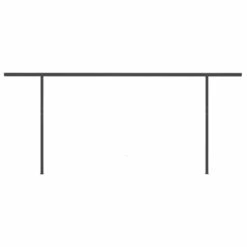 VIDAXL Auvent Manuel Rétractable Avec Led 6x3,5 M Orange Et Marron -Le Coin Detente Boutique 645657da6bbae8.64337095