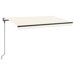 VIDAXL Auvent Rétractable Automatique 450x300 Cm Crème -Le Coin Detente Boutique 645a959a0f2421.42864430