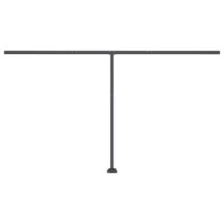 VIDAXL Auvent Manuel Rétractable Avec Led 400x300 Cm Anthracite -Le Coin Detente Boutique 645a95c03b3ff3.94035138
