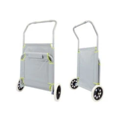 Transat Chaise De Plage A Roulette Vert Et Gris -Le Coin Detente Boutique 645ecef8a08925.46778537