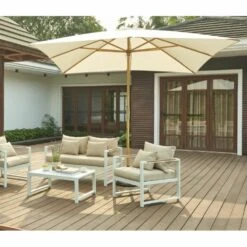 Parasol Droit Moana En Bambou Contreplaqué Et Tissu Beige Clair -Le Coin Detente Boutique 646229b5852cf9.04678742