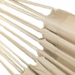 Toile De Hamac écru. 1 Personne. 100% Polycoton. 240x160cm 10 Toile De Hamac écru. 1 Personne. 100% Polycoton. 240x160cm -Le Coin Detente Boutique 64627e264b95b2.14812048