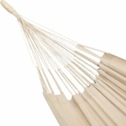 Toile De Hamac écru. 1 Personne. 100% Polycoton. 240x160cm 9 Toile De Hamac écru. 1 Personne. 100% Polycoton. 240x160cm -Le Coin Detente Boutique 64627e26503571.67412498