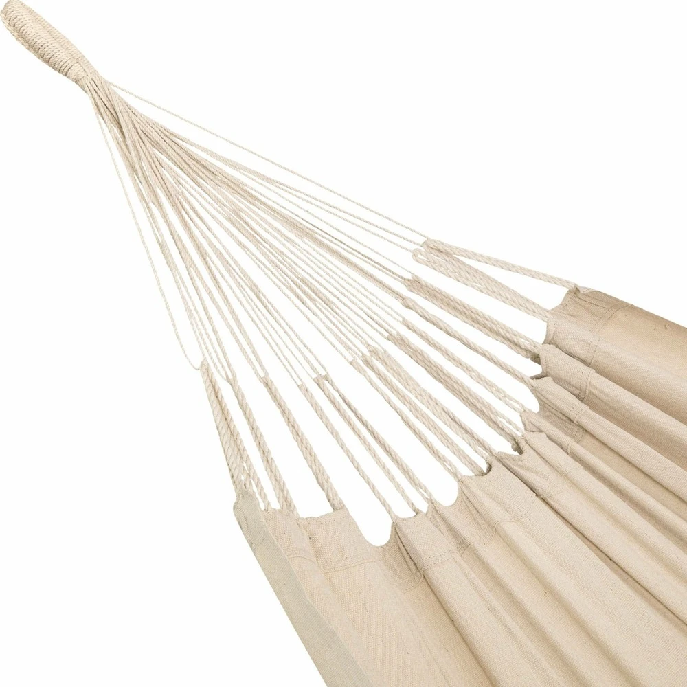 Toile De Hamac écru. 1 Personne. 100% Polycoton. 240x160cm 5 Toile De Hamac écru. 1 Personne. 100% Polycoton. 240x160cm – Image 3