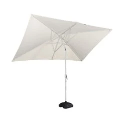 Parasol Wissant. 2x3m. Couleur Sable. Mât Central. Aluminium Anodisé Orientable. Manivelle D'ouverture -Le Coin Detente Boutique 64627e44f3d368.71099164
