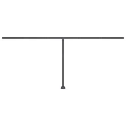 VIDAXL Auvent Manuel Rétractable Sur Pied 500x350 Cm Bleu/blanc -Le Coin Detente Boutique 64671616b6b763.73158530