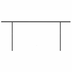 VIDAXL Auvent Manuel Rétractable Avec Poteaux 5x3 M Bleu Et Blanc -Le Coin Detente Boutique 6467161cbf4083.31884120