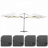 Double Parasol Déporté 3m Et 4 Dalles à Remplir Aluminium Blanc 2 Double Parasol Déporté 3m Et 4 Dalles à Remplir Aluminium Blanc -Le Coin Detente Boutique 646e58f3760ec2.67810304
