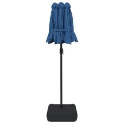 VIDAXL Parasol à Double Tête Avec Led Bleu Azuré 316x240 Cm -Le Coin Detente Boutique 6470a72f1cab32.69817636
