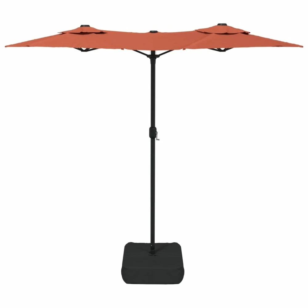 VIDAXL Parasol à Double Tête Terre Cuite 316x240 Cm 6 VIDAXL Parasol à Double Tête Terre Cuite 316x240 Cm – Image 4
