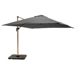 Parasol Déporté 3x3m Et 4 Dalles à Remplir Effet Bois Gris -Le Coin Detente Boutique 647b2f7ab3cb68.28818710