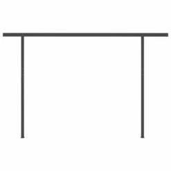 VIDAXL Auvent Automatique Capteur De Vent Et Led 4x3,5 M Crème -Le Coin Detente Boutique 6480d1ca9c53c8.04632708