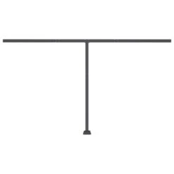 VIDAXL Auvent Automatique Capteur De Vent Led 450x350cm Jaune Et Blanc -Le Coin Detente Boutique 6480d1e36cf8b8.88007929