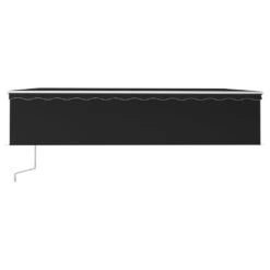 VIDAXL Auvent Automatique Store Capteur De Vent/led 6x3 M Anthracite -Le Coin Detente Boutique 6482c6fc19ab92.77921645