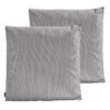 Lot De 2 Coussins Carrés Polyester Linea Gris 45x45x8 Cm 2 Lot De 2 Coussins Carrés Polyester Linea Gris 45x45x8 Cm -Le Coin Detente Boutique 6488657c395264.96251195