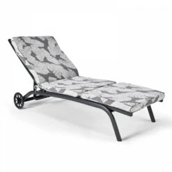 Lot De 2 Coussins Bain De Soleil Polyester Gris 186x60x5 Cm -Le Coin Detente Boutique 64886590b49fc8.95615913