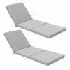 Lot De 2 Coussins Bain De Soleil Polyester Blanc 186x60x5 Cm -Le Coin Detente Boutique 648865a1a01306.70201494