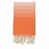 Fouta En Coton Miami 100x200cm Orange -Le Coin Detente Boutique 648b51d3237dc8.03125835