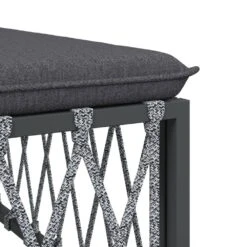 VIDAXL Salon De Jardin 7 Pcs Avec Coussins Anthracite Acier 14 VIDAXL Salon De Jardin 7 Pcs Avec Coussins Anthracite Acier -Le Coin Detente Boutique 648c40bea68f91.30610433