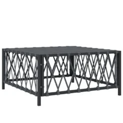 VIDAXL Salon De Jardin Avec Coussins 10 Pcs Anthracite Acier -Le Coin Detente Boutique 648c40c97d5134.80842506
