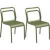 Chaises En Aluminium Eos (lot De 2)