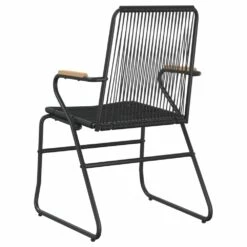 VIDAXL Chaises De Jardin 4 Pcs Noir 58x59x85,5 Cm Rotin Pvc 14 VIDAXL Chaises De Jardin 4 Pcs Noir 58x59x85,5 Cm Rotin Pvc -Le Coin Detente Boutique 648c445e65aa71.10156721