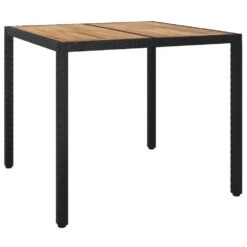 VIDAXL Ensemble De Salle à Manger De Jardin Avec Coussins 3 Pcs Noir -Le Coin Detente Boutique 648c91b836dd18.93856467