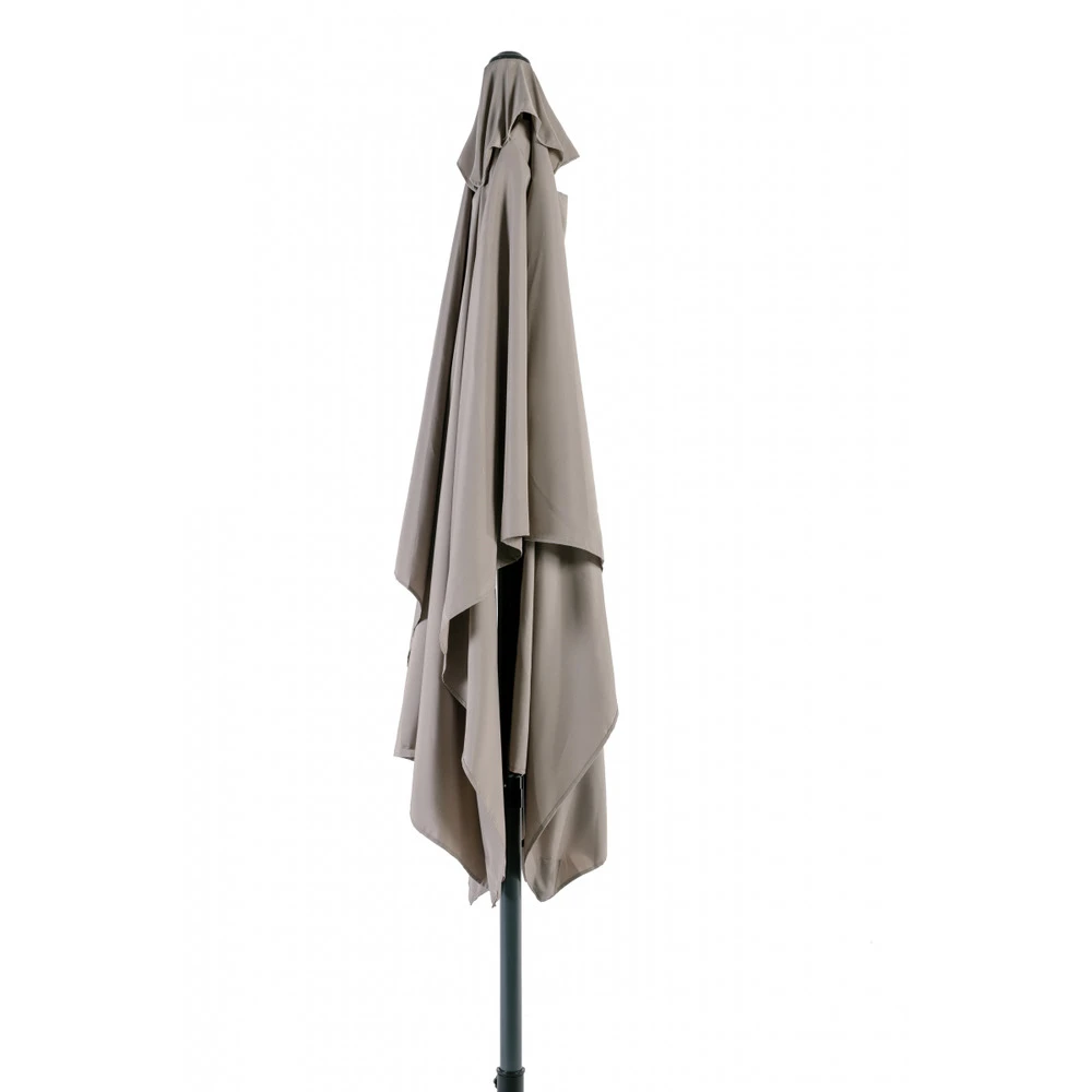 Parasol Rectangulaire Beige 2x3m Aluminium Et Polyester Avec Manivelle - Parasol Droit - Mobilier De Jardin 6 Parasol Rectangulaire Beige 2x3m Aluminium Et Polyester Avec Manivelle - Parasol Droit - Mobilier De Jardin – Image 4