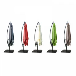 Parasol Déporté 3x3m Et 4 Dalles à Remplir Aluminium Vert -Le Coin Detente Boutique 64912b6f0237a0.30217197