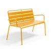 Banc De Jardin En Métal Jaune 2 Banc De Jardin En Métal Jaune -Le Coin Detente Boutique 6494abd2be3d95.13669881