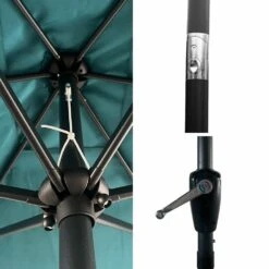 Parasol Droit Hapuna Rectangulaire 2x3m Bleu 10 Parasol Droit Hapuna Rectangulaire 2x3m Bleu -Le Coin Detente Boutique 6494abd6352772.74281653