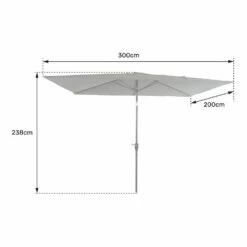 Parasol Droit Hapuna Rectangulaire 2x3m Bleu 11 Parasol Droit Hapuna Rectangulaire 2x3m Bleu -Le Coin Detente Boutique 6494abd638c484.54018927
