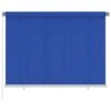 VIDAXL Store Roulant D'extérieur 200x140 Cm Bleu Pehd