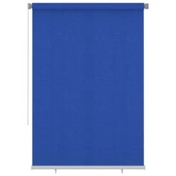 VIDAXL Store Roulant D'extérieur 160x230 Cm Bleu Pehd
