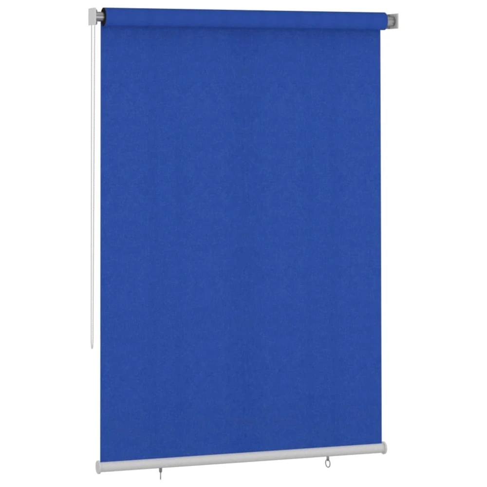 VIDAXL Store Roulant D'extérieur 160x230 Cm Bleu Pehd 4 VIDAXL Store Roulant D'extérieur 160x230 Cm Bleu Pehd – Image 2