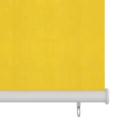 VIDAXL Store Roulant D'extérieur 120x140 Cm Jaune Pehd -Le Coin Detente Boutique 6494b675a48d68.96347959
